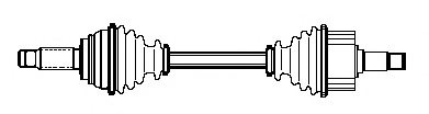FARCOM 121876 Drive Shaft